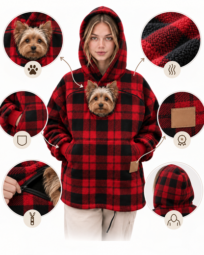 Hugpup™ | La sudadera con bolsillo para llevar a tu perro contigo