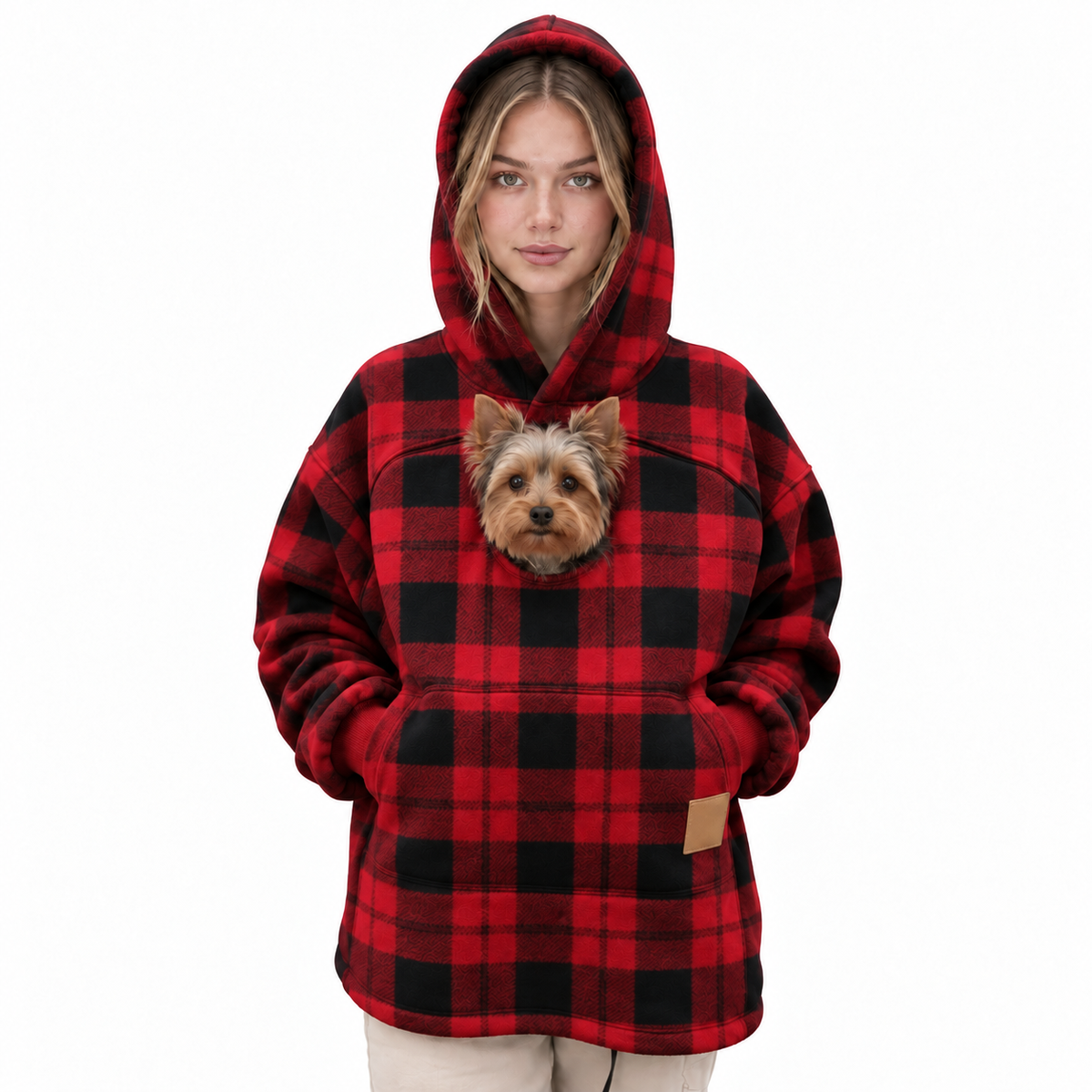 Hugpup™ | La sudadera con bolsillo para llevar a tu perro contigo