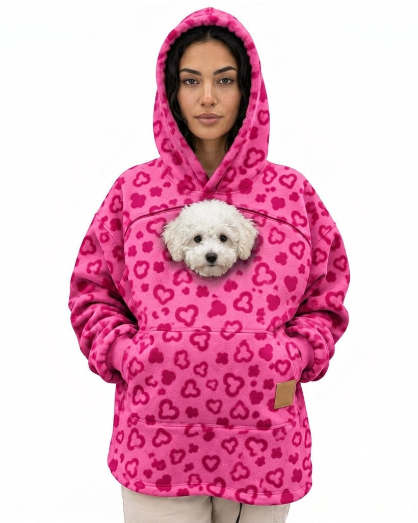 Hugpup™ | La sudadera con bolsillo para llevar a tu perro contigo