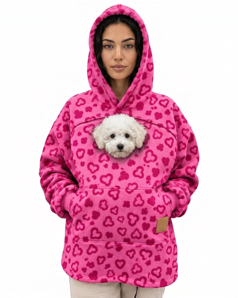 Hugpup™ | La sudadera con bolsillo para llevar a tu perro contigo