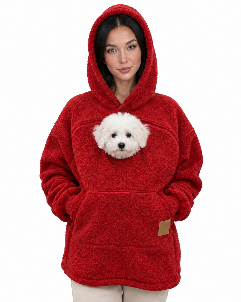 Hugpup™ | La sudadera con bolsillo para llevar a tu perro contigo