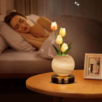 Lampara LED  Tulipanes